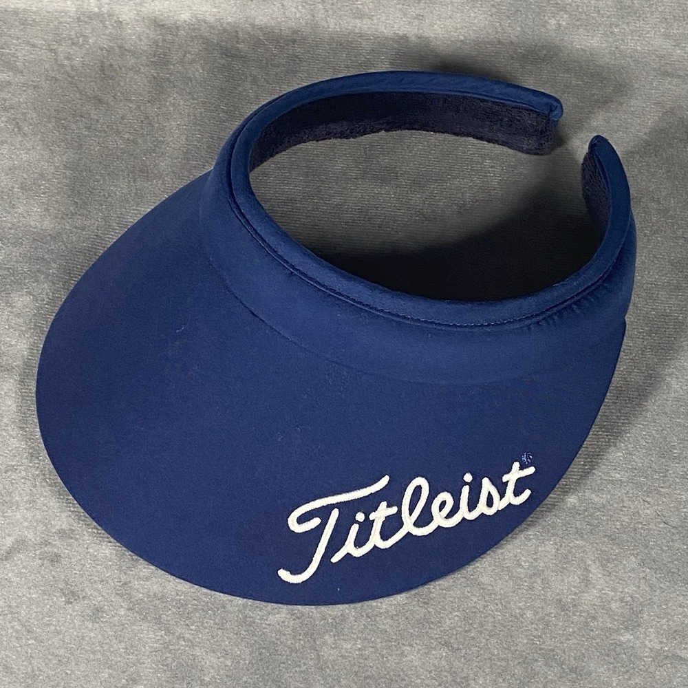 Titleist Dark Blueโ Golf Visor One Size Women's Hat Vacation Sports No Tags